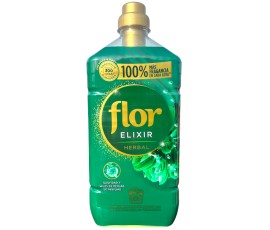 Flor Fabric Softener Elixir 63 Wash 1.134L - Herbal