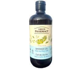 Green Pharmacy Shower Gel 500ml - Olive and Rice Milk