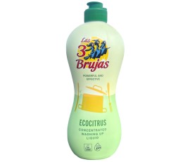 3 Witches Concentrated Washing-Up Liquid Ecocitrus 500ml