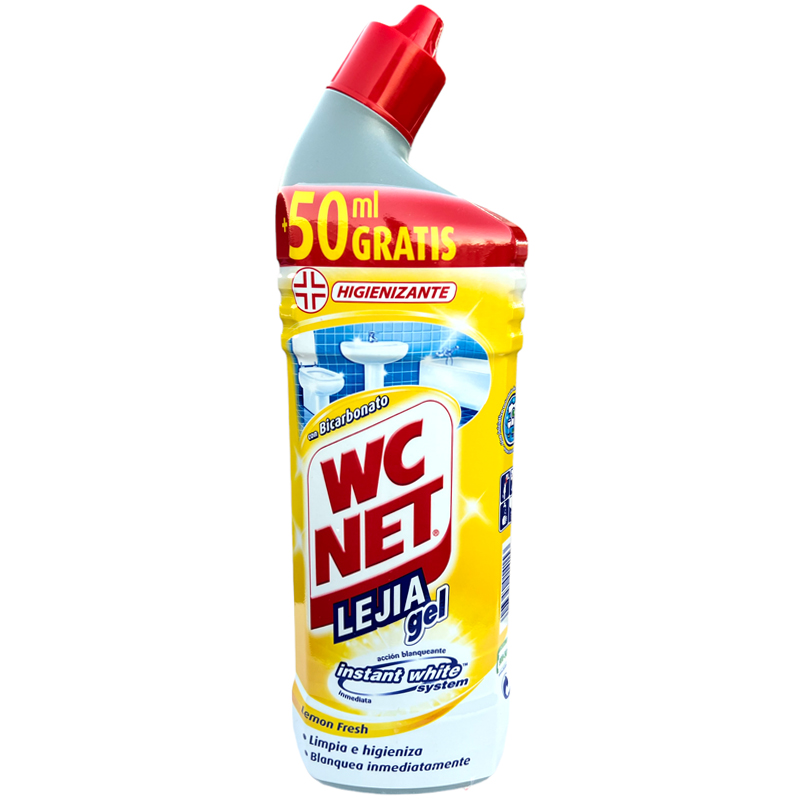 WC Net Toilet Gel with Bleach and Whitening 800ml - Mountain Fresh