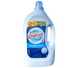 Disiclin Laundry Detergent 52 Wash 2860ml - Total Action Gel - 1 Box - 5 Units