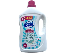 Asevi Laundry Detergent Wash Gel 44 Wash - Baby - 1 Case - 5 Units