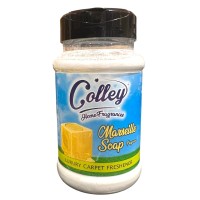 Colley Home Fragrances - Carpet Freshener Powder 500g - Marseille Soap - 1 Case - 6 Units