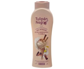 Tulipan Negro Shower Gel 650ml Meringue Milk and Cinnamon - 1 Case - 12 Units