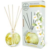 Ambar Botanic Reed Diffuser Infusion 75ml - White Jasmine - 1 Case - 10 Units 